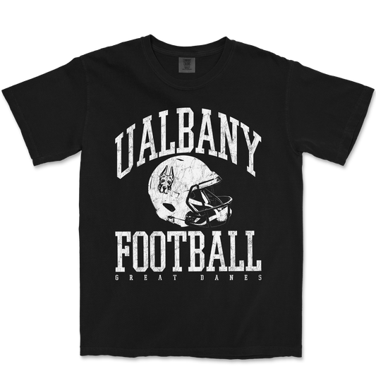 UALBANY FOOTBALL 'GREAT DANES' BLACK T-SHIRT