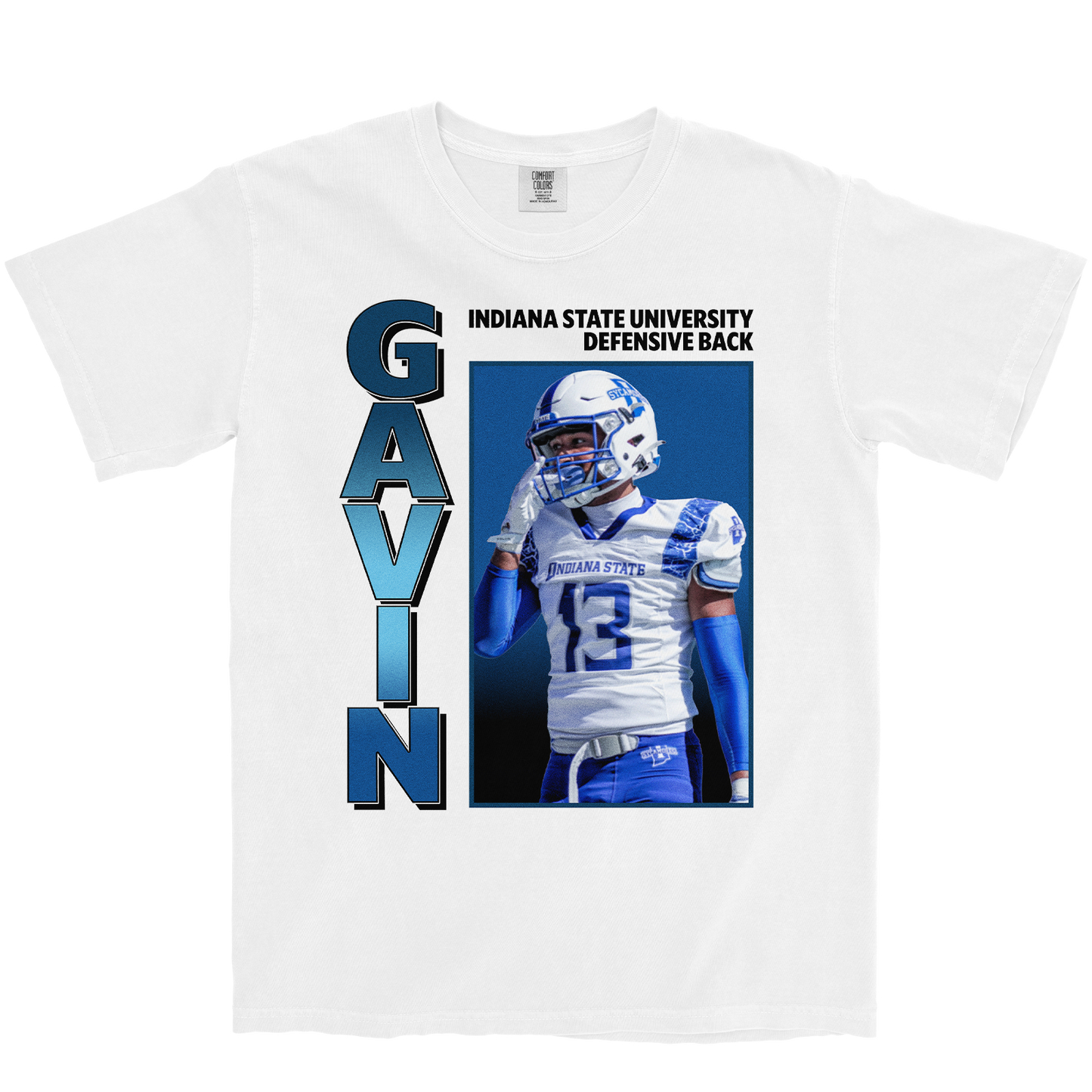 WILL GAVIN RETRO WHITE TEE