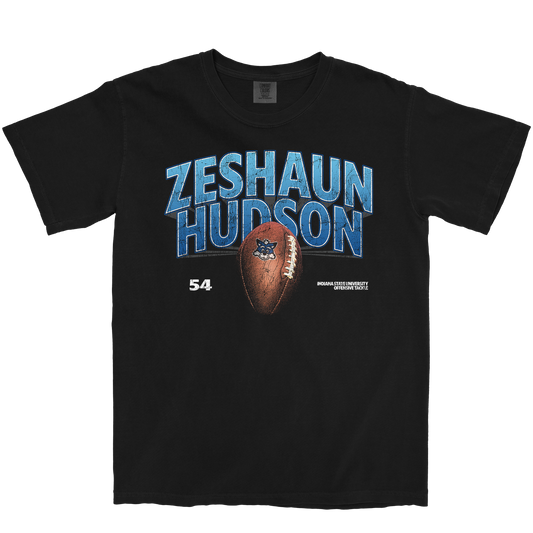 ZESHAUN HUDSON '54' BLACK TEE