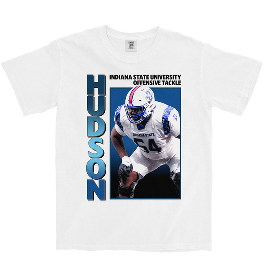 ZESHAUN HUDSON RETRO WHITE TEE