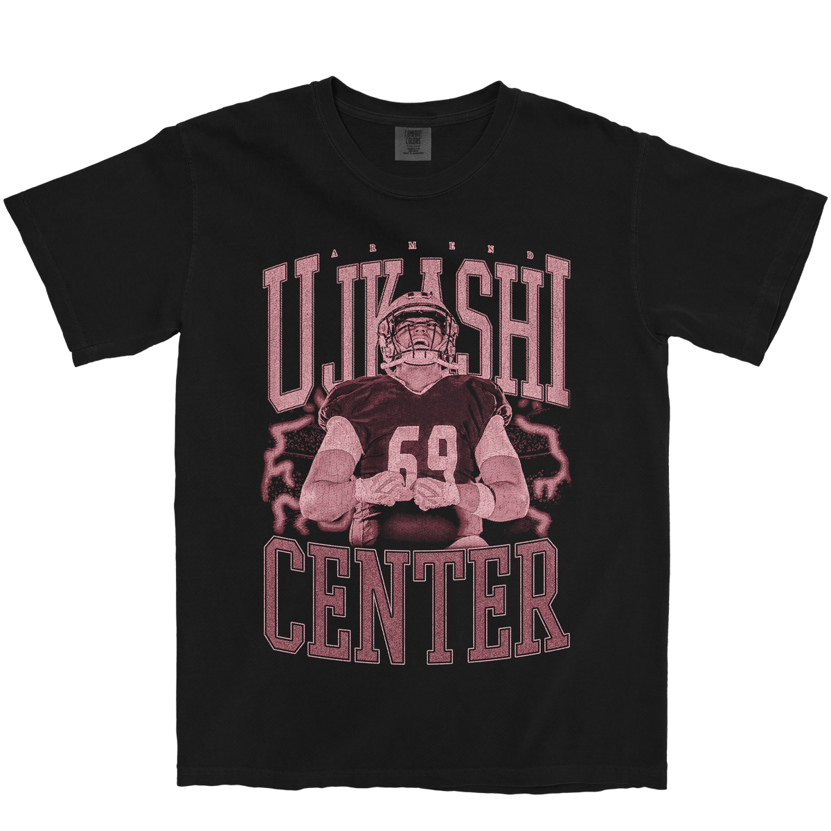 ARMEND UJKASHI VINTAGE BLACK TEE