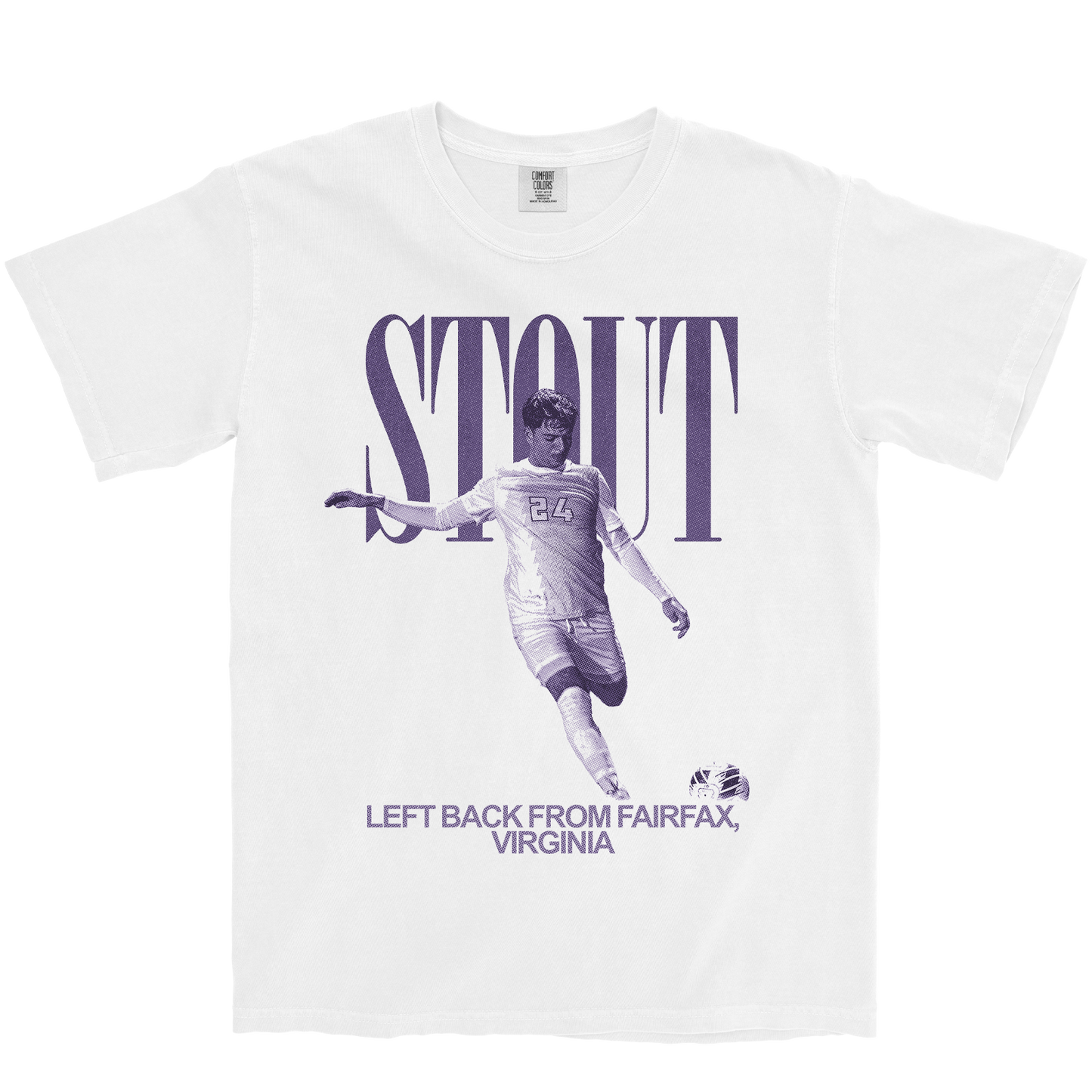 CONNOR STOUT VINTAGE WHITE TEE