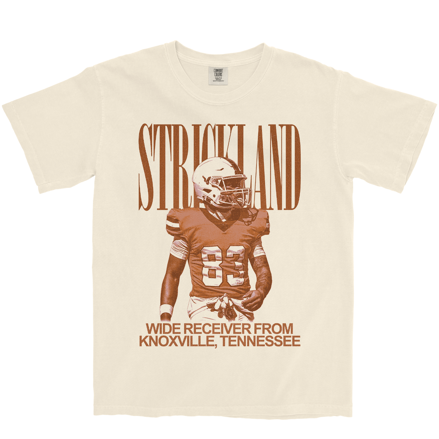 DANTE STRICKLAND VINTAGE IVORY TEE