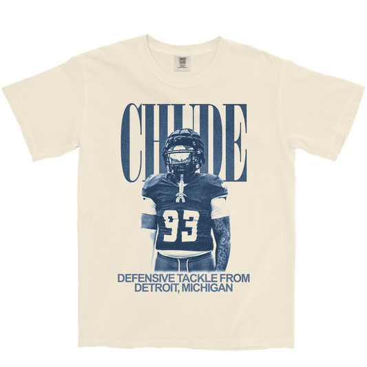 MICHAEL CHUDE VINTAGE IVORY TEE