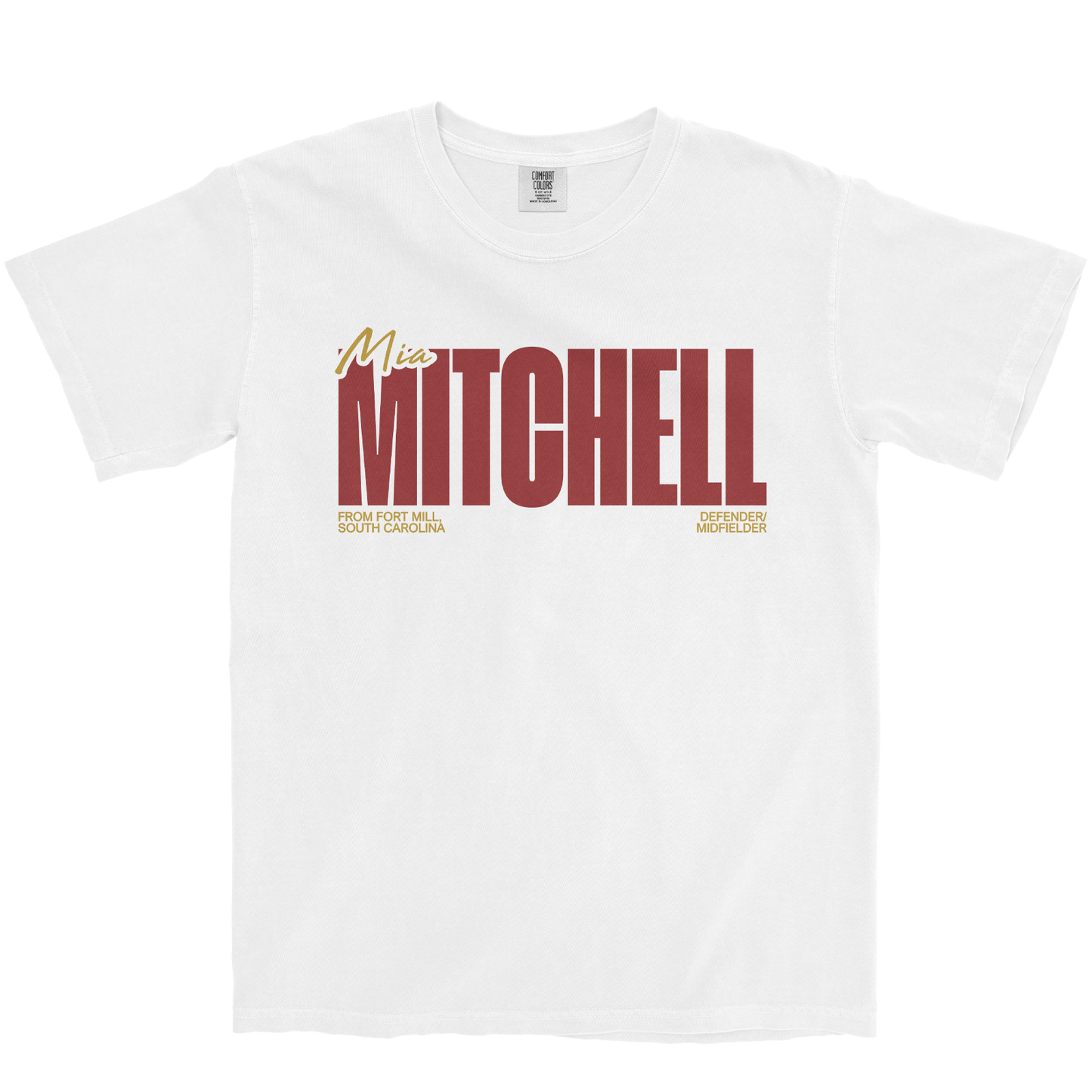 MIA MITCHELL CLASSIC WHITE TEE