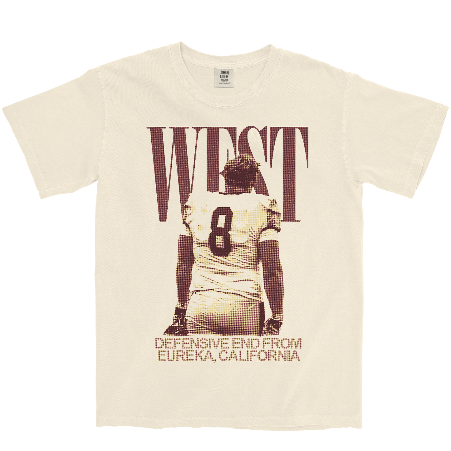 MAGNUM WEST VINTAGE IVORY TEE