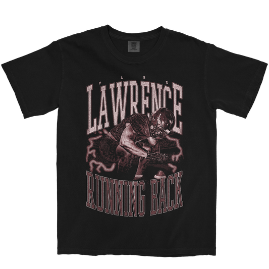 PLEZ LAWRENCE VINTAGE BLACK TEE