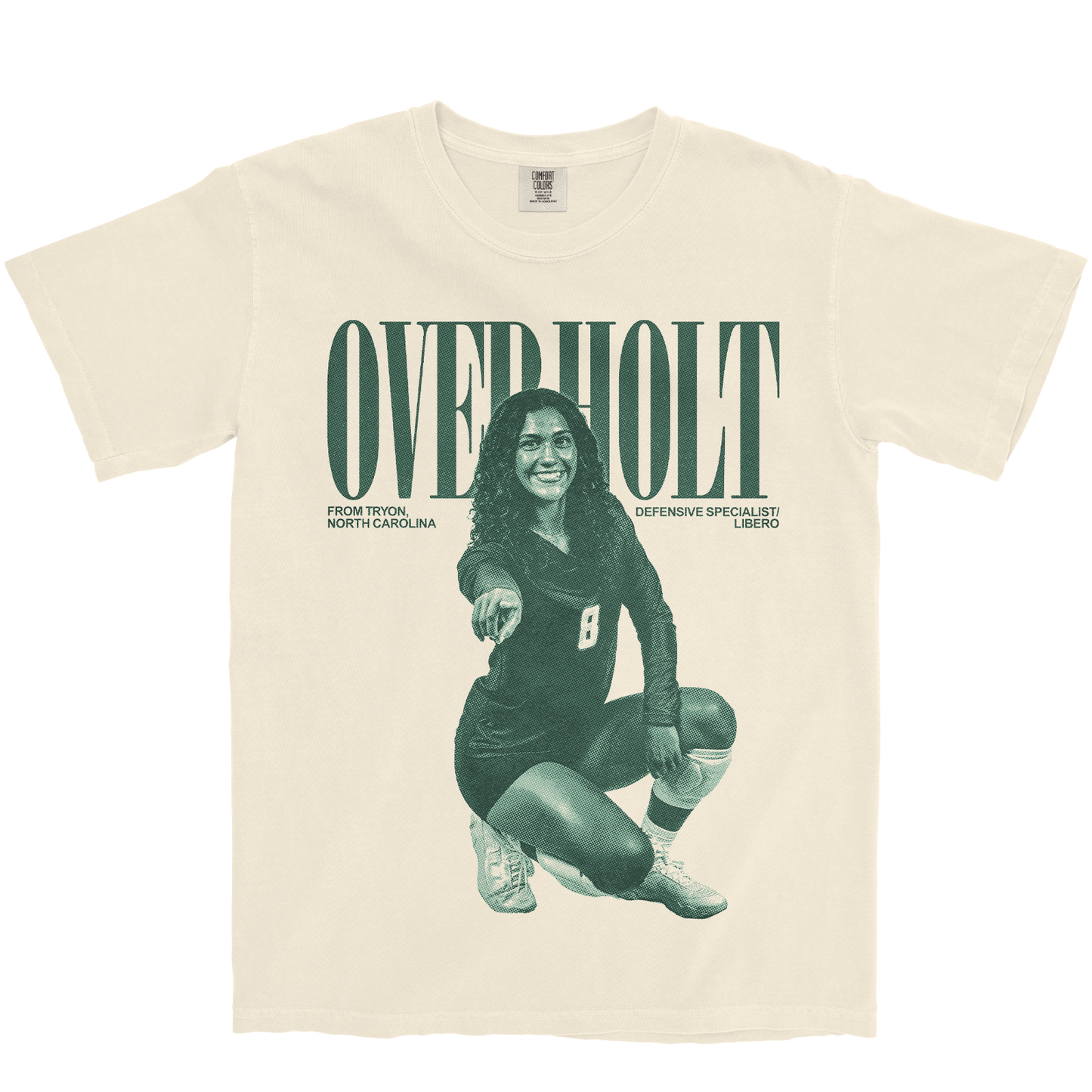 SOPHIA OVERHOLT VINTAGE IVORY TEE