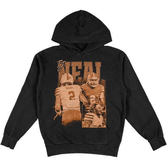 TJ NEAL HEAVYWEIGHT BLACK HOODIE